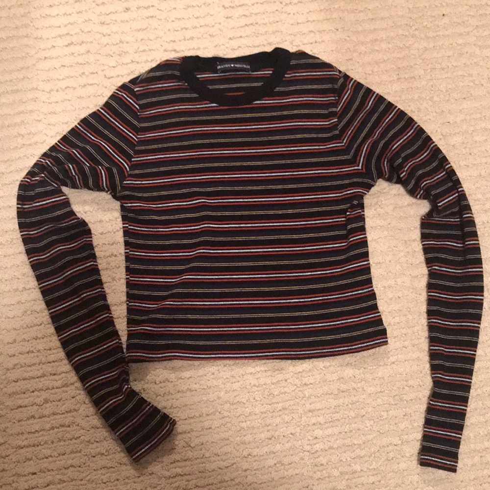 Brandy Melville crop top long sleeve